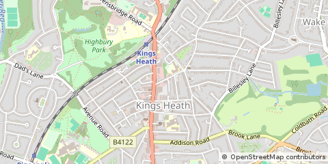 Map of Birmingham