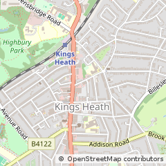 Map of Birmingham