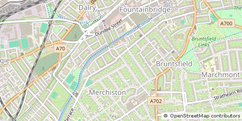 Map of Edinburgh