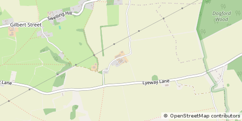 Map of Alresford, Hampshire