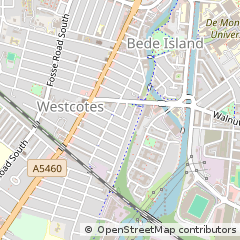 Map of Leicester