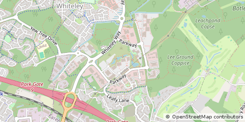 Map of Fareham