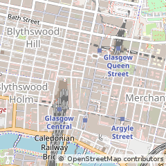 Map of Glasgow