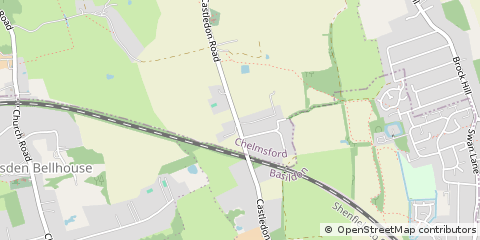 Map of Billericay