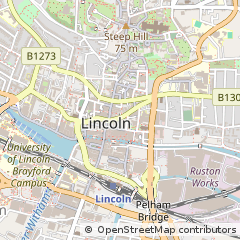 Map of Lincoln