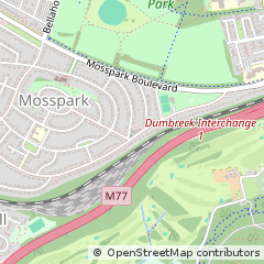Map of Glasgow