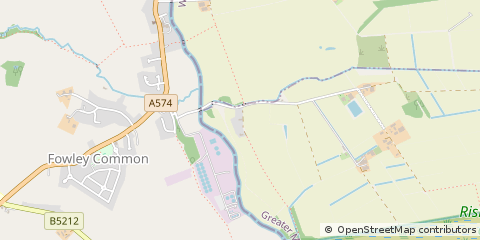 Map of Warrington