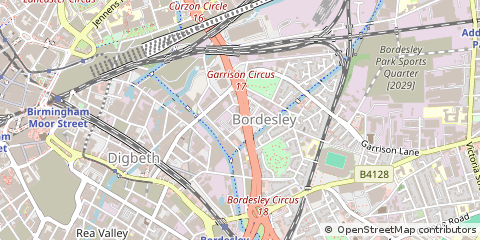 Map of Birmingham
