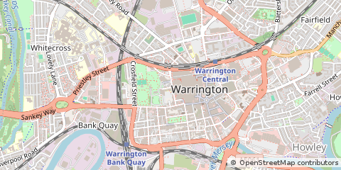 Map of Cheshire