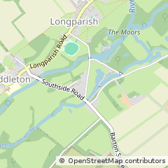 Map of Andover., Hampshire.