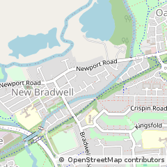 Map of Milton Keynes