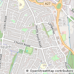 Map of Southampton, Hampshire