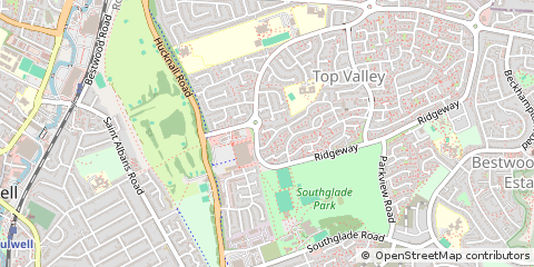 Map of Nottingham