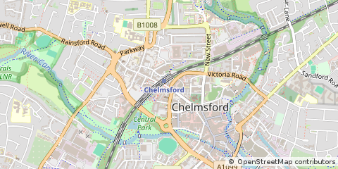 Map of Chelmsford