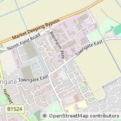 Map of Peterborough