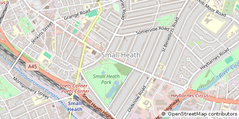 Map of Birmingham