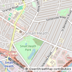 Map of Birmingham