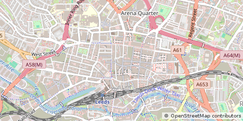 Map of Leeds