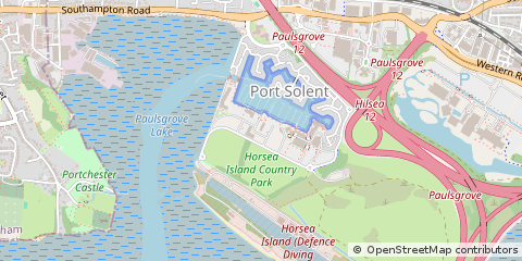 Map of Portsmouth, Hampshire