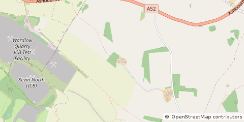 Map of Stoke-on-Trent, Staffordshire