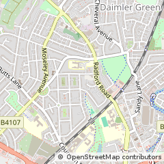 Map of Coventry