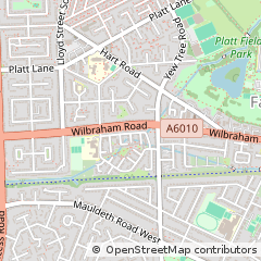 Map of Manchester