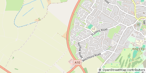 Map of ELY, Cambridgeshire