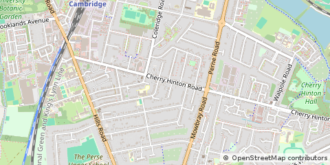 Map of Cambridge