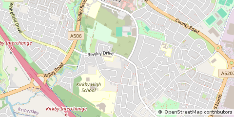 Map of Liverpool