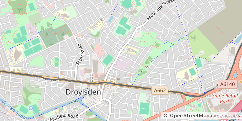 Map of Manchester