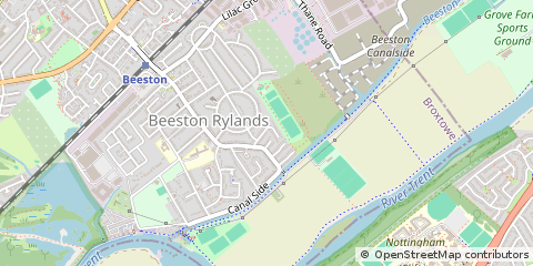Map of Nottingham