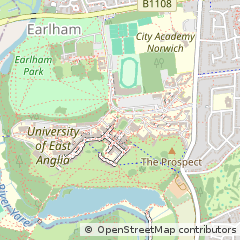 Map of Norwich, Norfolk