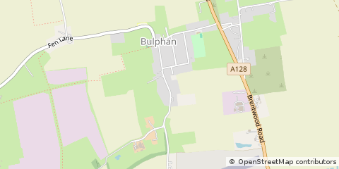 Map of Upminster