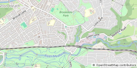 Map of Manchester