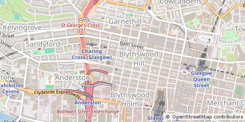Map of Glasgow