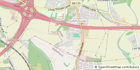 Map of Wakefield