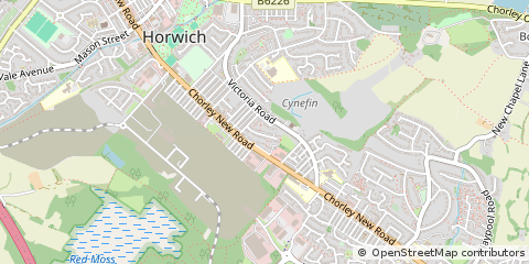 Map of Lancashire