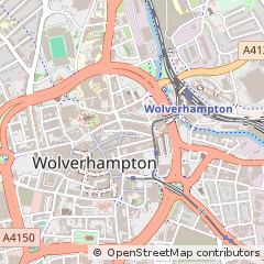 Map of Wolverhampton