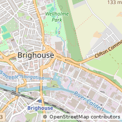 Map of Brighouse