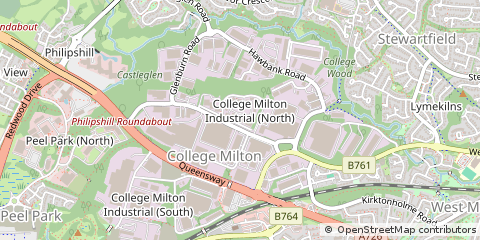 Map of Glasgow
