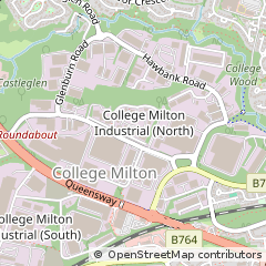 Map of Glasgow