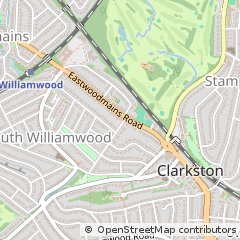 Map of Glasgow
