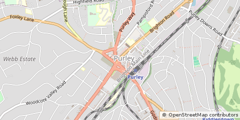 Map of Purley