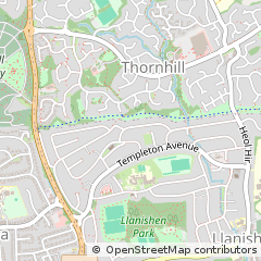 Map of Cardiff