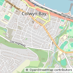 Map of Colwyn BAY, Anglesey