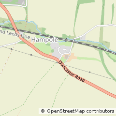 Map of Doncaster, South Yorkshire