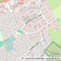 Map of York, North Yorkshire