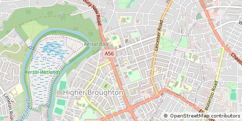 Map of Salford