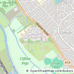Map of York, North Yorkshire