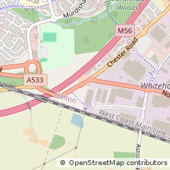 Map of Preston Brook, Cheshire